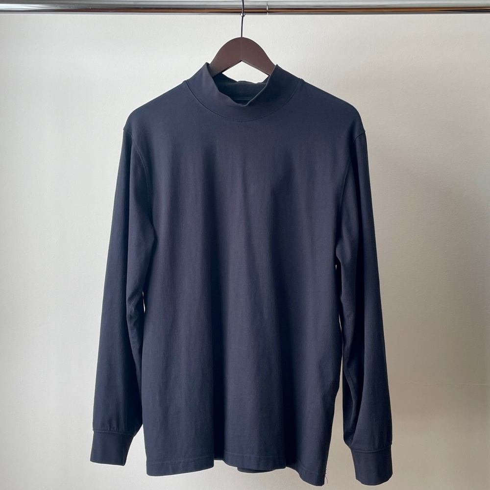 L.L. Bean Mockneck Long Sleeve Shirt